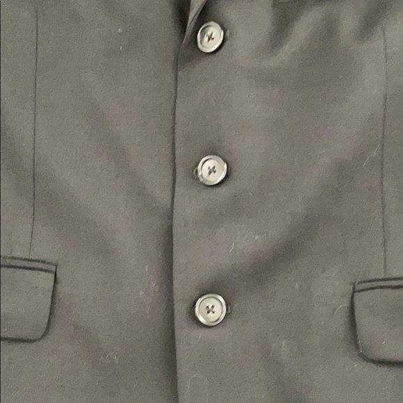 Joseph Abboud boys black 3 button suit 14R - Picture 3 of 8